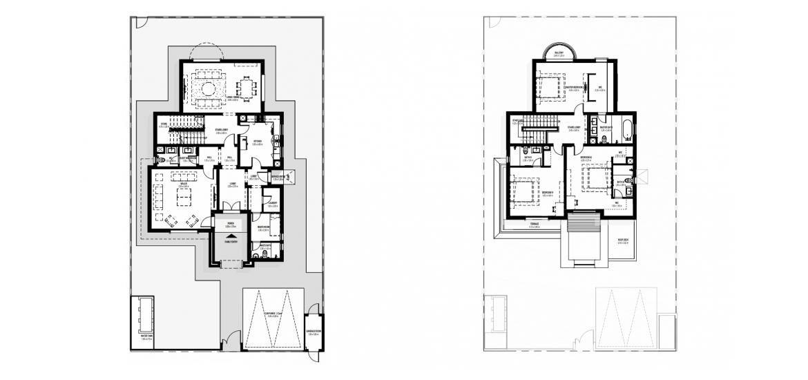 Apartment floor plan «300SQM», 3 bedrooms in FAY ALREEMAN